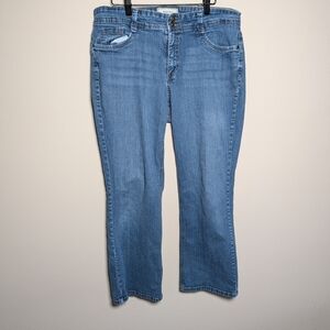 Sonoma Life + Style Women’s Jeans Size 16 Medium Wash Straight Leg